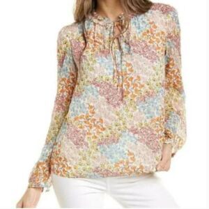 Rebecca Taylor Long Sleeve Ava Top